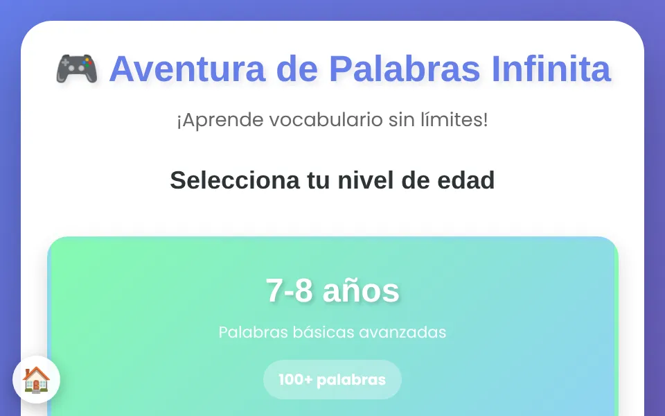 Captura de Aventura de Palabras