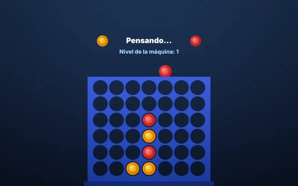 Screenshot of Four in a Row