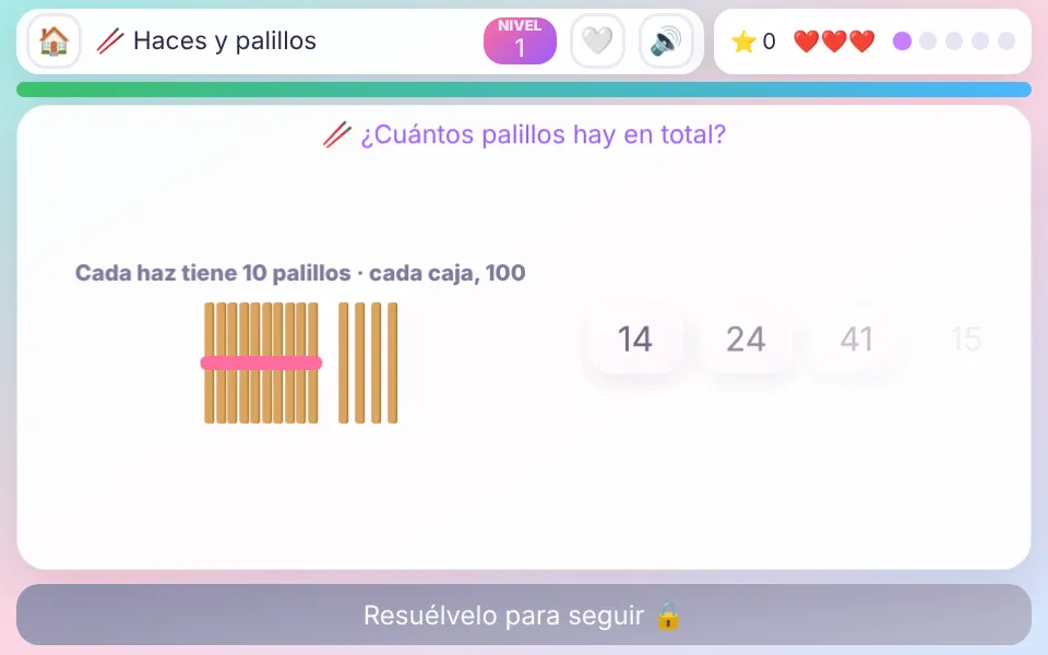 Screenshot of Bundles and Sticks