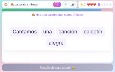 La palabra intrusa