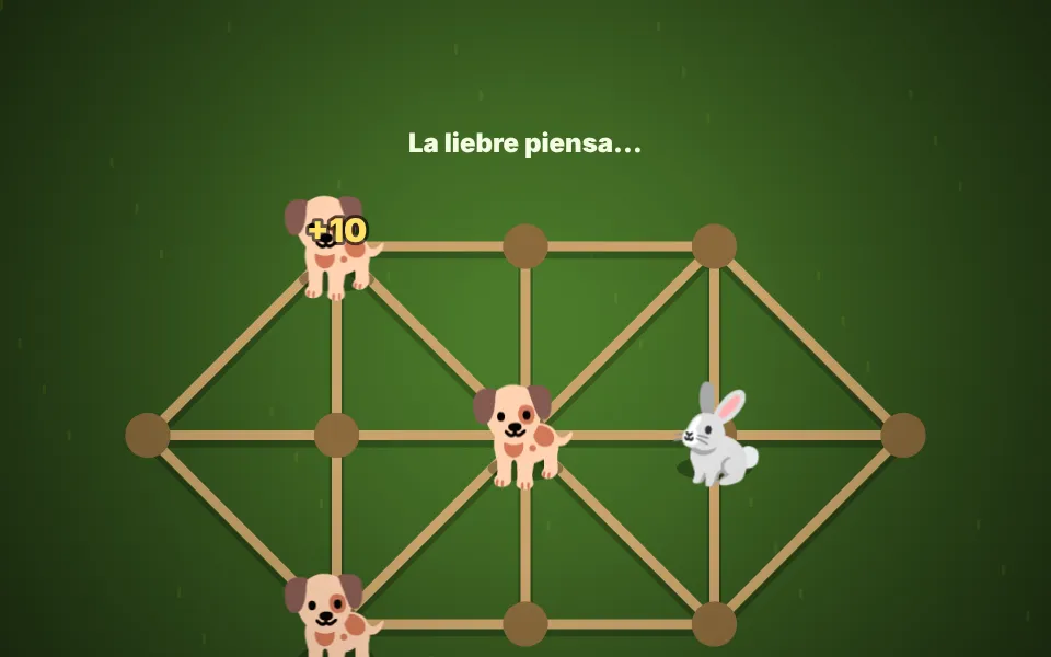 Captura de Liebre y perros