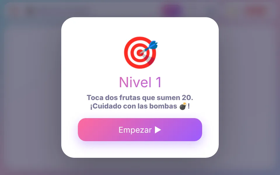 Screenshot of Number Ninja