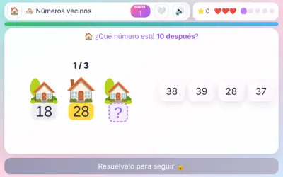 Números vecinos