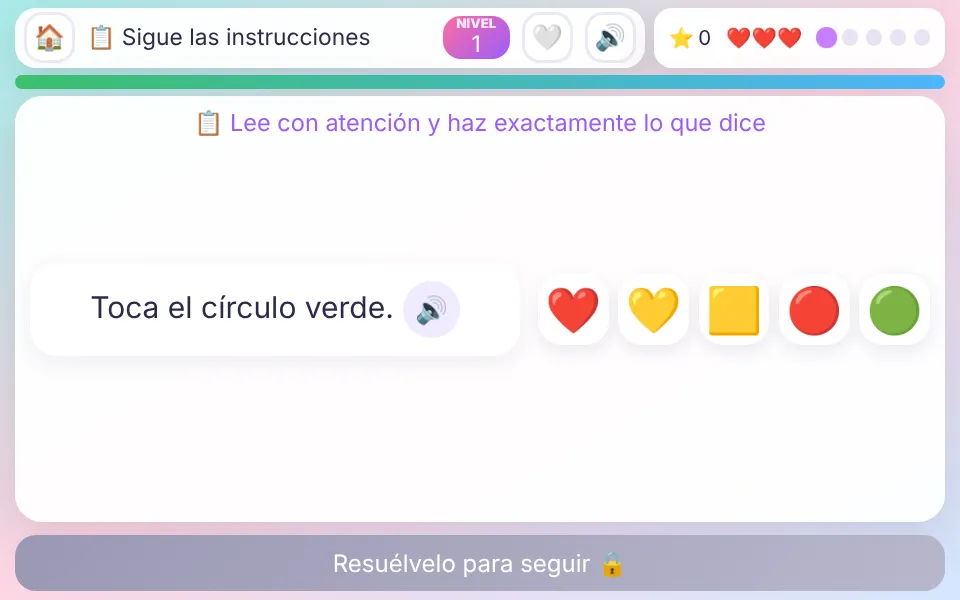 Screenshot of Follow the Instructions