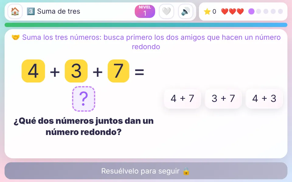 Screenshot of Add Three Numbers