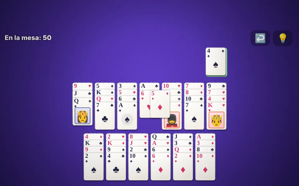 Screenshot of All in a Row